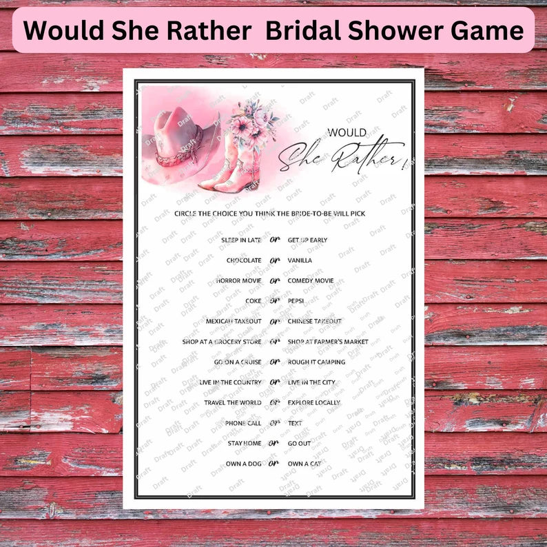 Would She Rather